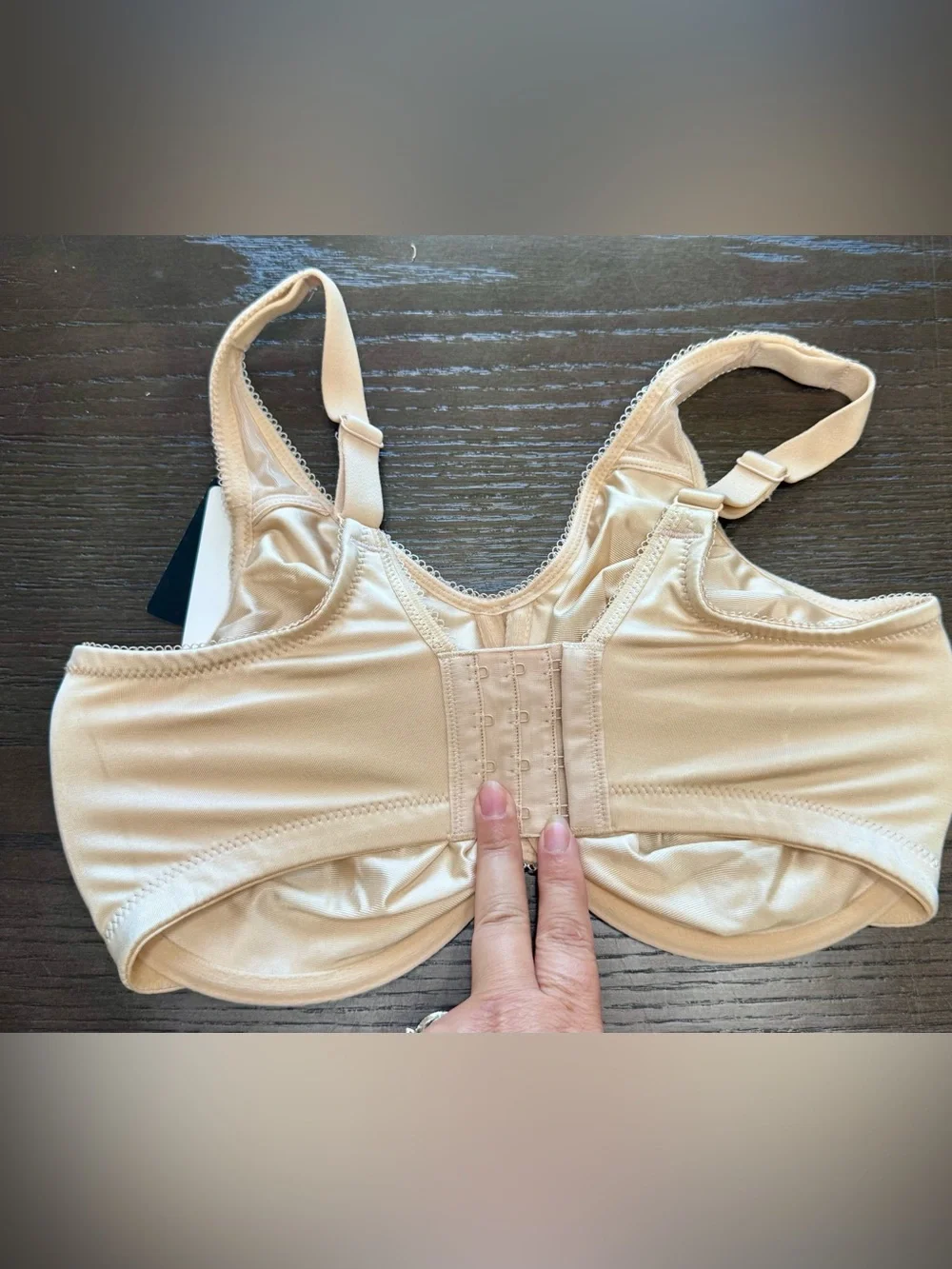 NWT Wacoal Basic Beauty Full Figure Seamless Bra 34H Sand 855192